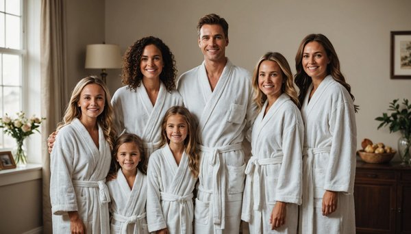 Les meilleurs peignoirs familiaux : alliez confort et élégance